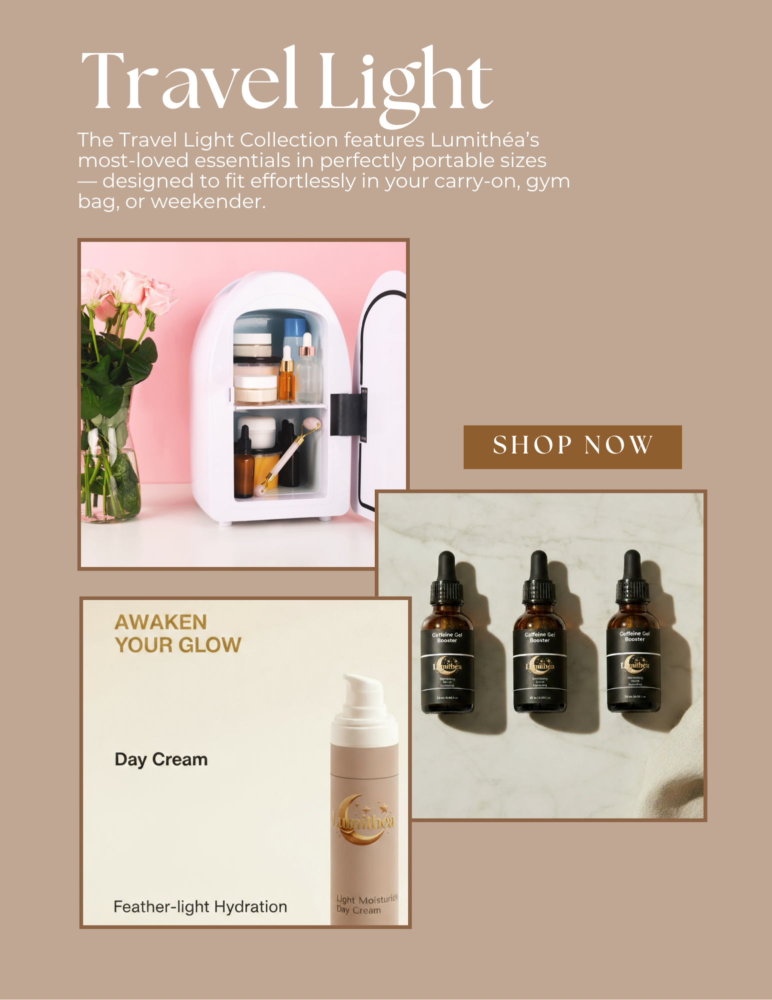 Travel Light – Lumithéa Beauty