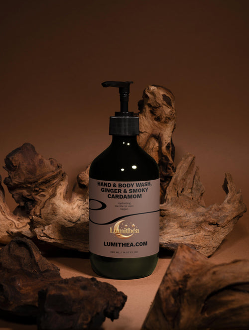 Hand & Body Wash, Ginger & Smoky Cardamom