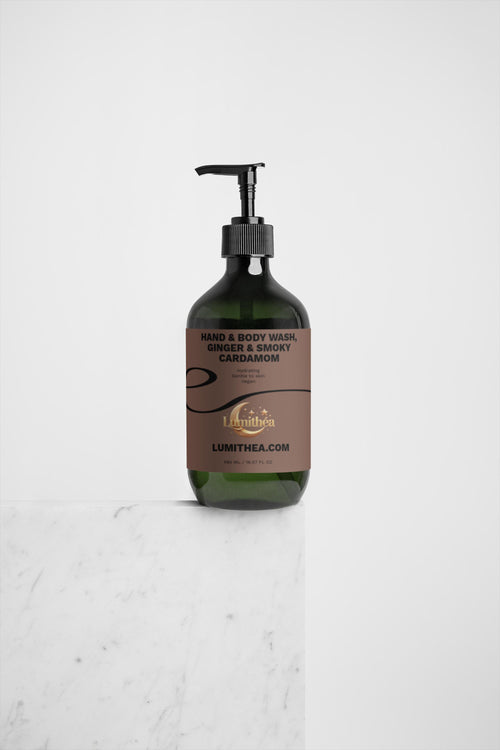 Hand & Body Wash, Ginger & Smoky Cardamom