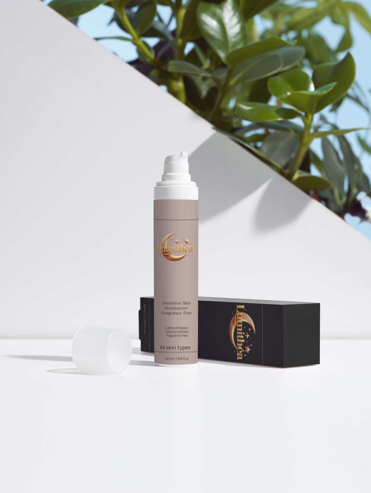 Sensitive Skin Moisturizer, Fragrance Free