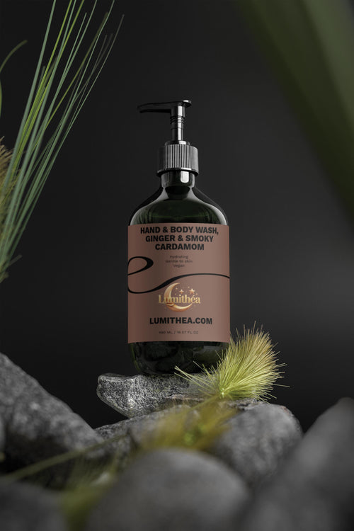 Hand & Body Wash, Ginger & Smoky Cardamom