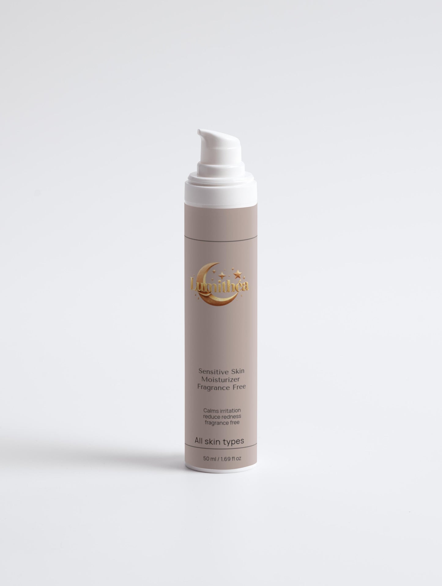 Sensitive Skin Moisturizer, Fragrance Free