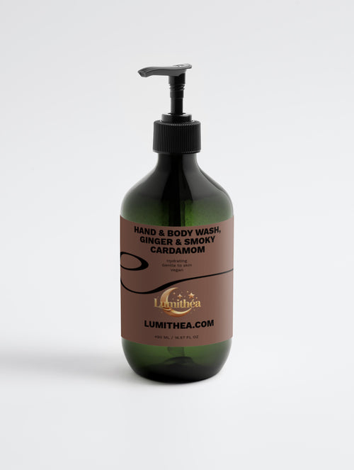 Hand & Body Wash, Ginger & Smoky Cardamom